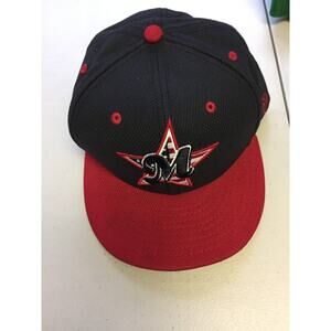 New Era Miami Marlins 2014 July 4th 59Fifty Hat Cap MLB Red Black Size 7 3/4